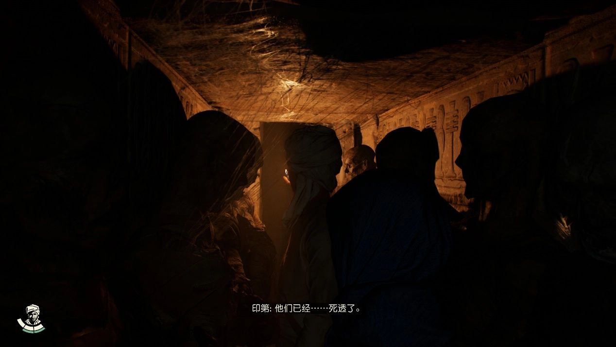 游戏不仅展现了他与古老之圈这件神器之间的紧密联繫，还通过多层次的对话和剧情过场，揭示了其他角色的动机和内心世界。