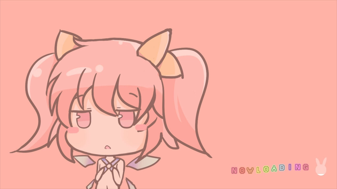 这样的读取画面可以吗…!(擦血