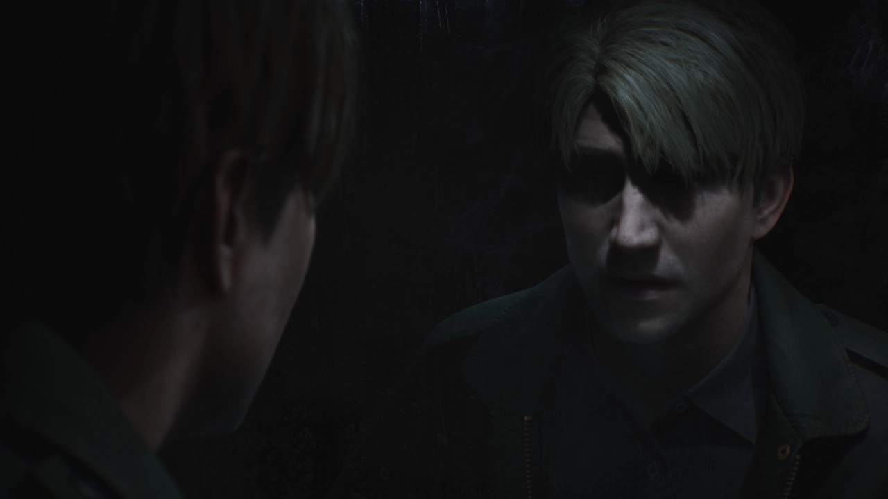 詹姆斯找老婆到有点失心疯的状态，是让故事充满悬疑气氛的关键