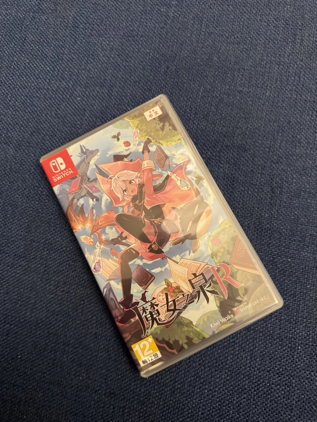 《魔女之泉 R》switch 版实体游戏片