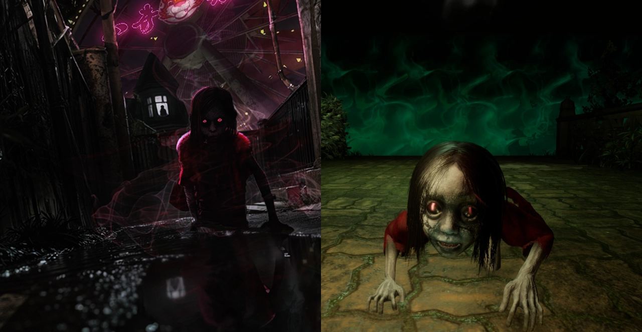 小女孩比起概念图变得有点可爱，而且在本作中戏份其实不重～