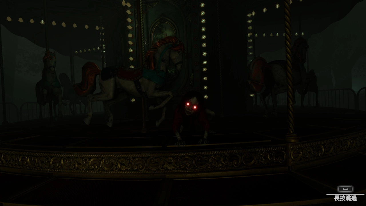 红衣小女孩第二章才会登场，场景跟电影一样是「乐园」