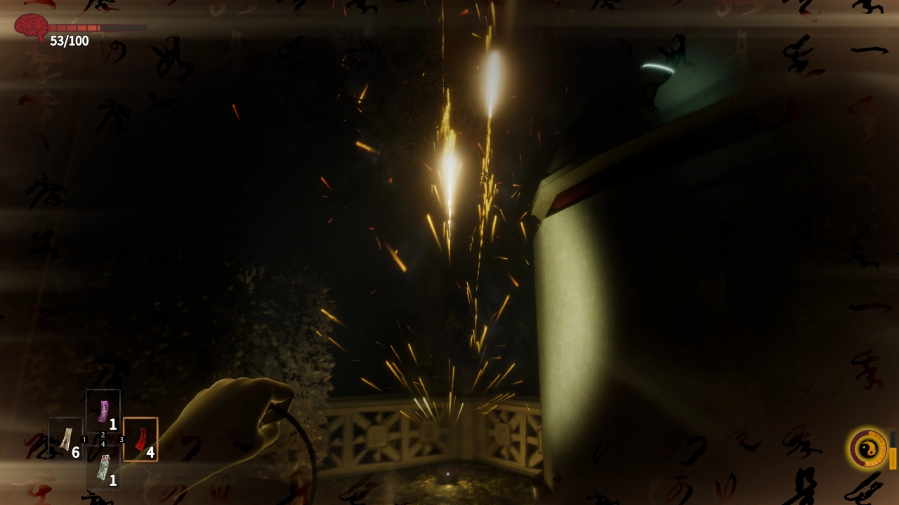 第二章就是跟小女孩周旋点烟火暂时驱赶，大概是设计流程最顺的一关