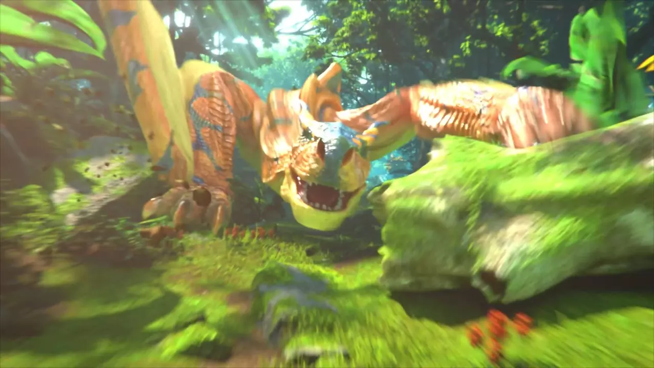 开头影片就被精美轰龙追！