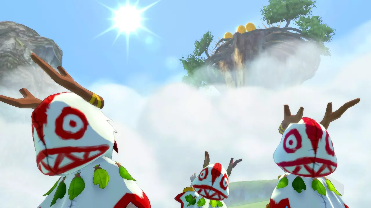 三人意外发现神秘的蛋