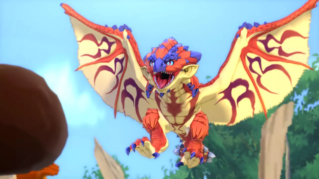 意外孵出天空王者『火龙』扑向主角