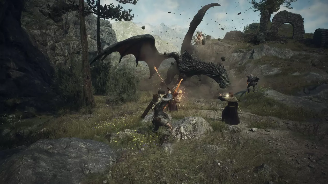 《龙族教义2》游戏对战画面