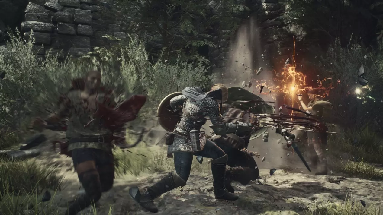 《龙族教义2》战士多了能在大型敌人身上使用的招式