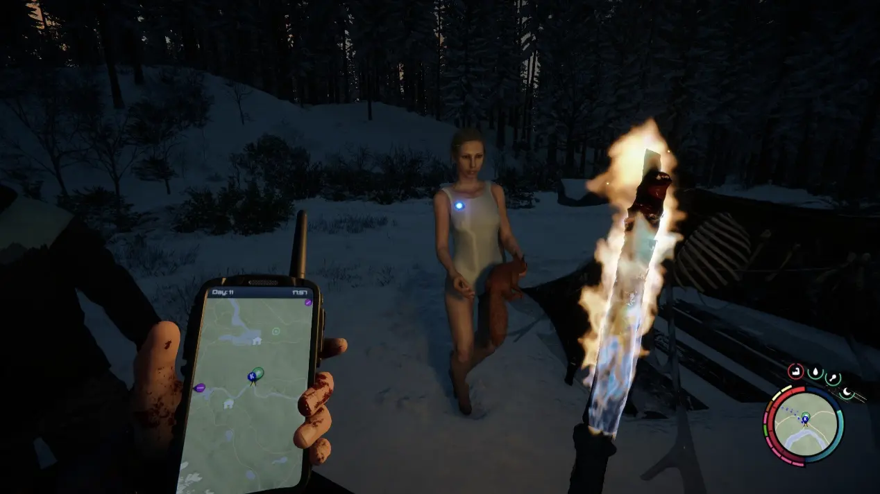 《阴森之子》维吉尼亚时不时会带点礼物给玩家