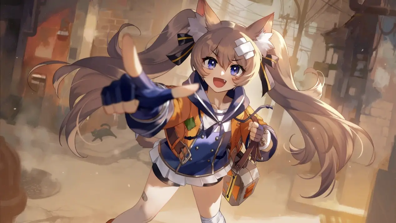 《TEVI》平常是像素风格，剧情演出有精美的来CG衬托