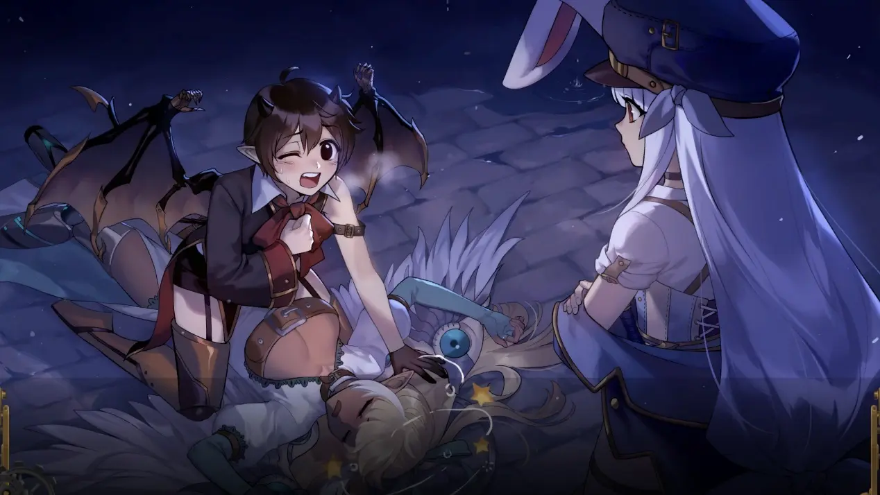 《TEVI》巨乳天使+正太恶魔，寄生在「浮游砲」上，成为采维的战斗帮手和同伴