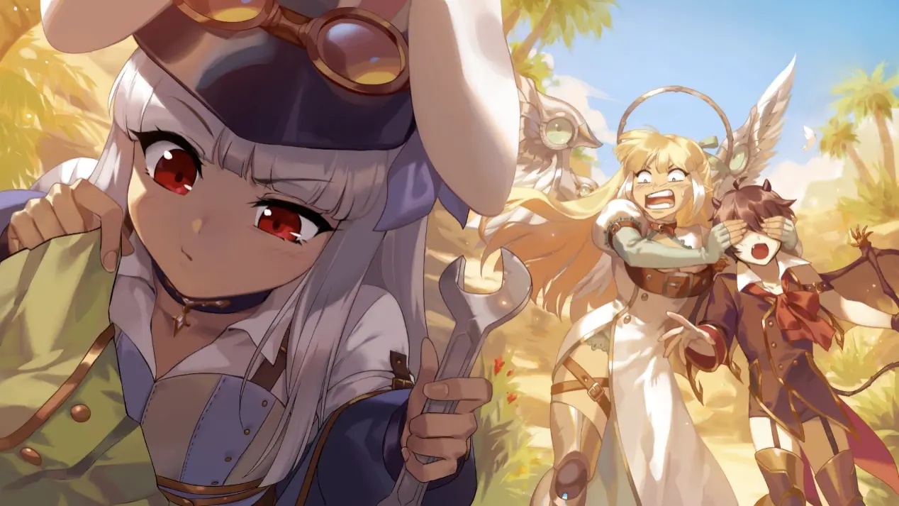 《TEVI》準备拆解妹子机器人，吓得天使姐姐摀住恶魔正太的眼睛