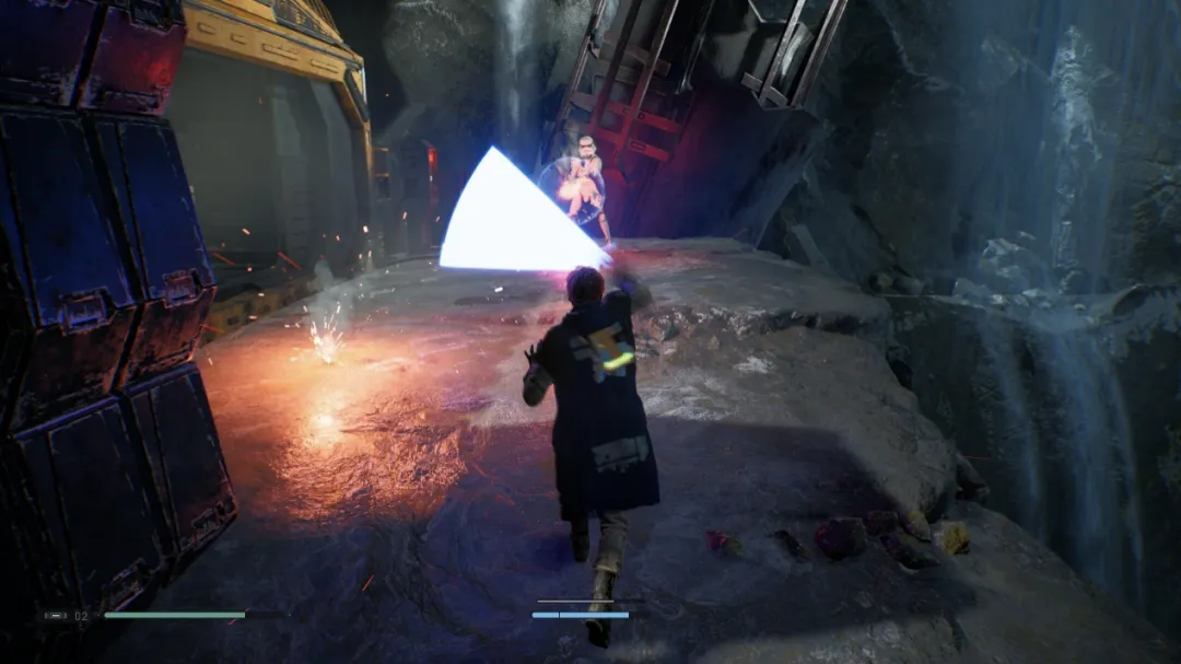 星战绝地游戏光剑弹回爆能粒子