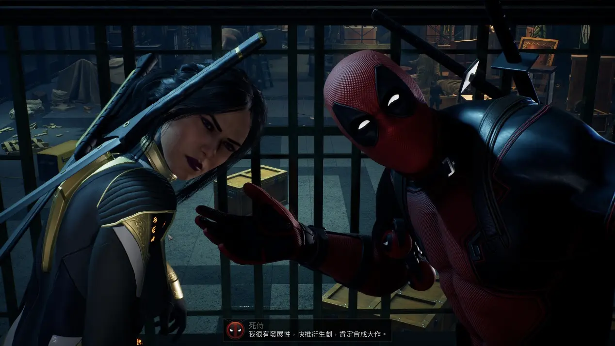 《漫威午夜之子》死侍一如往常的会打破第四道墙～