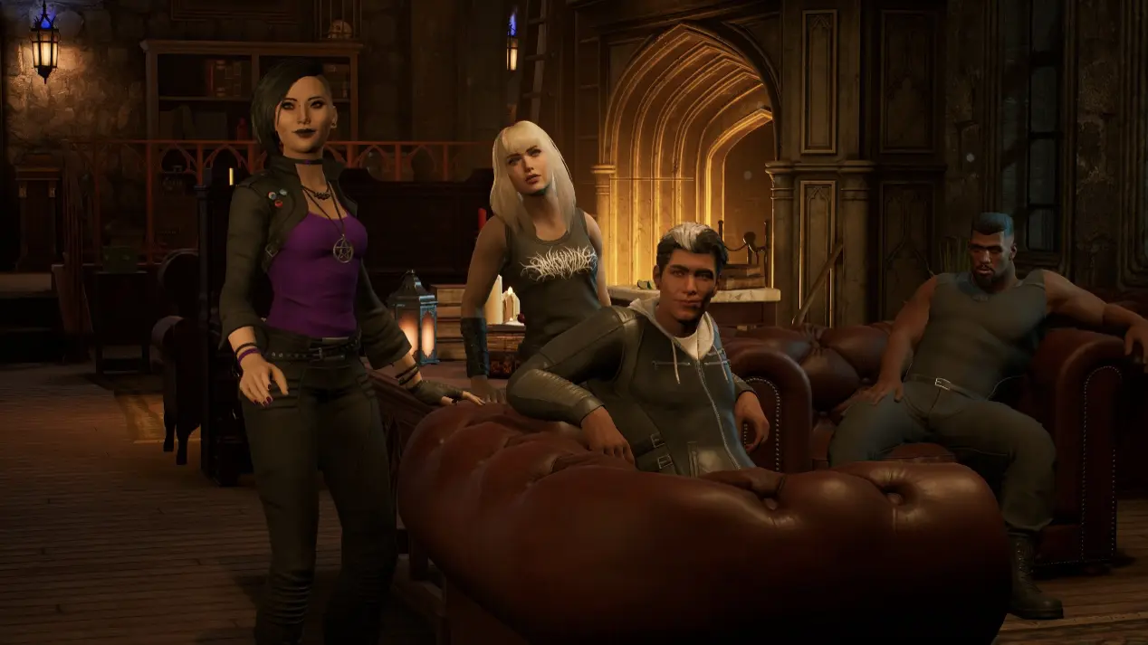 《漫威午夜之子》午夜之子初始成员：妮可、秘客、恶灵战警、刀锋