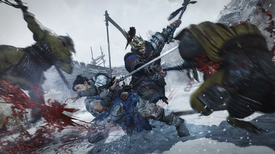 卧龙 DLC《逐鹿中原》开场主角赶来支援刬典韦，前两个主战场讲曹操收服青州黄巾军的故事