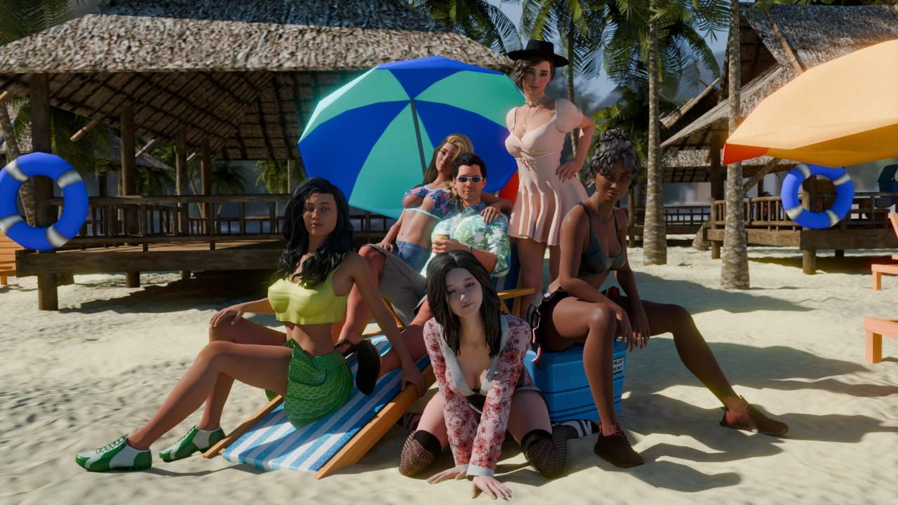 评测《SEX, BEACH & GIRLS》！阳光、沙滩、美女，90 天的猎豔之旅 - 亚洲电玩通