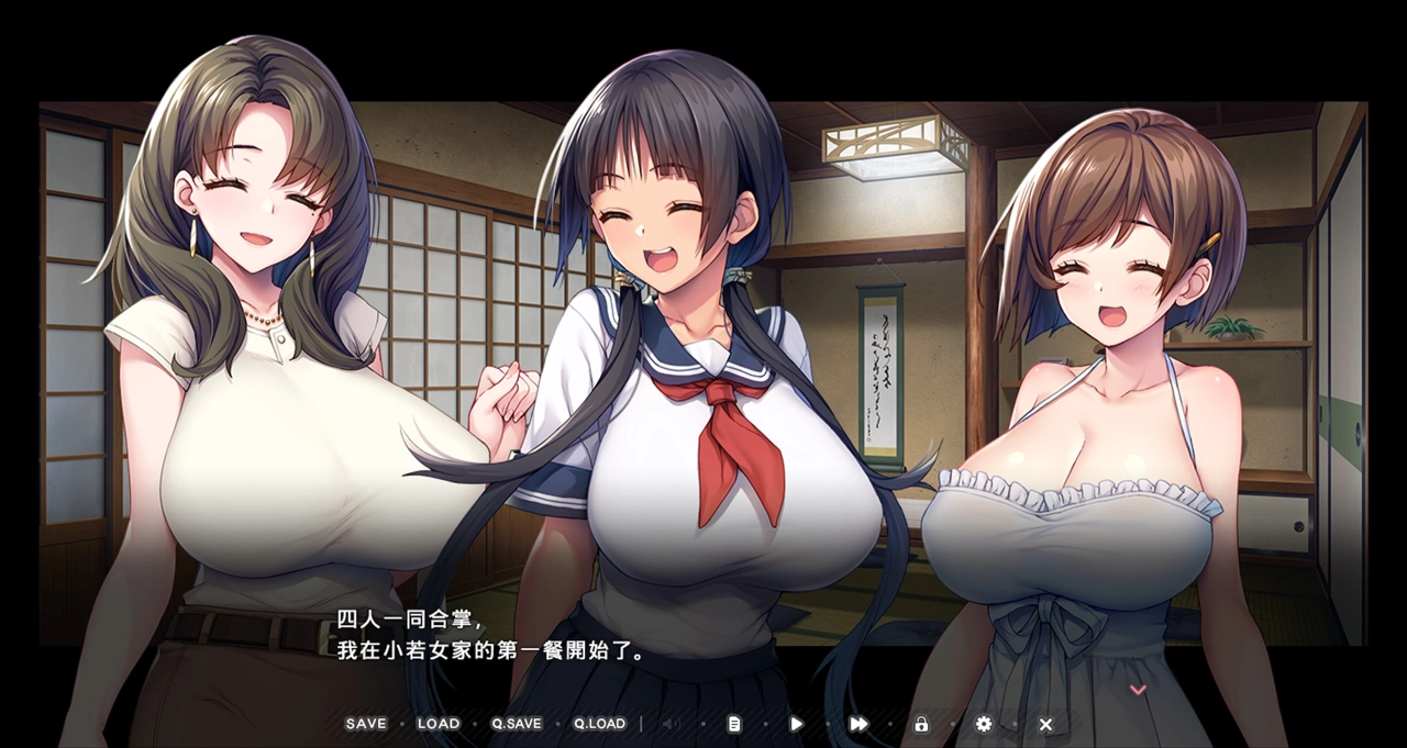 一家都是美女且都有优良的「基因」