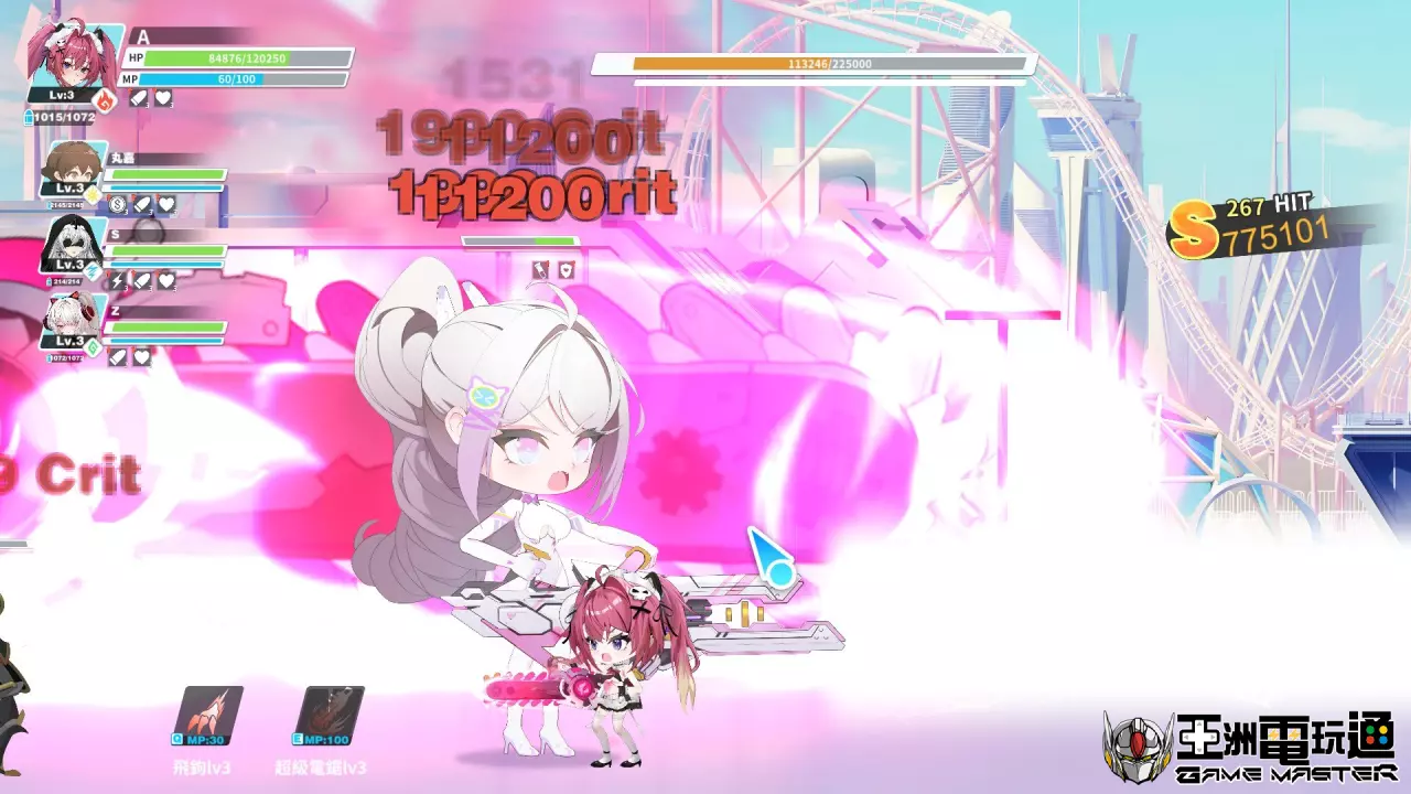 游戏评测：《幻欲游乐园2》！延续前作高画质 Live 2D 动画，从偷窥狂到救世主的逗趣小黄游 - 虽然偶尔打不到画面外的敌人，但是大招开下去就搞定啦！