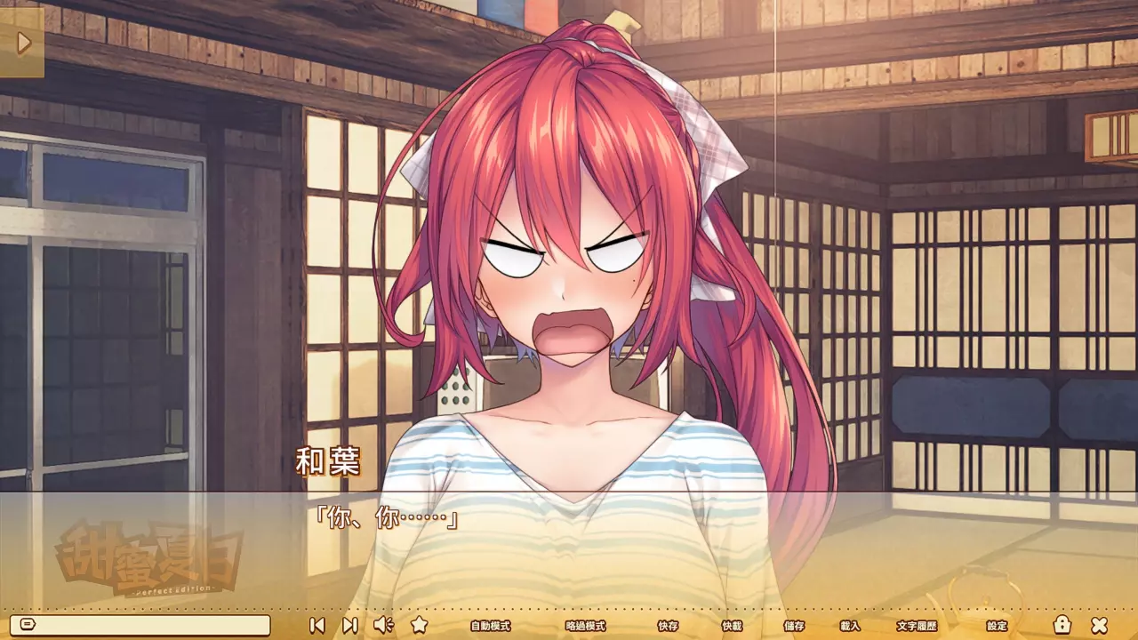 和叶平常很暴怒，但实际上有超婆的性格