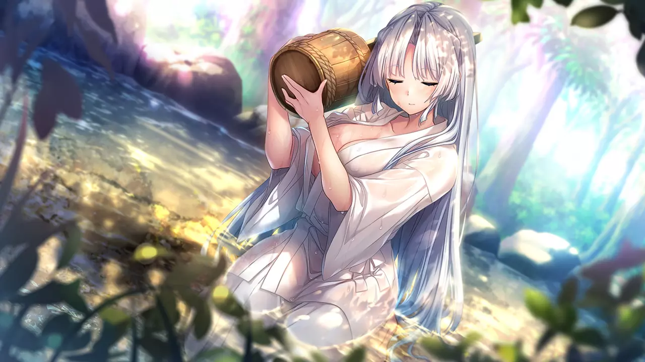 具仙气、有气质的夜雪，人如其名外表与态度给人冰山美人的感觉