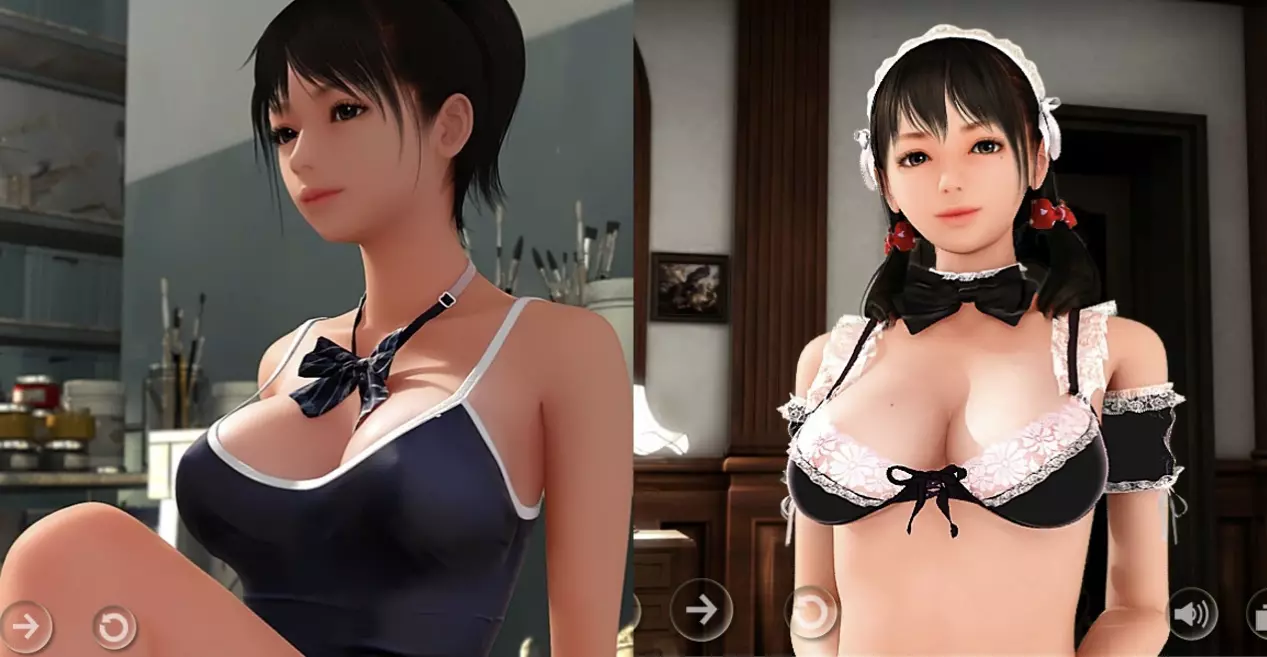 《秘密画室》与前作《淘气女僕》风格相近