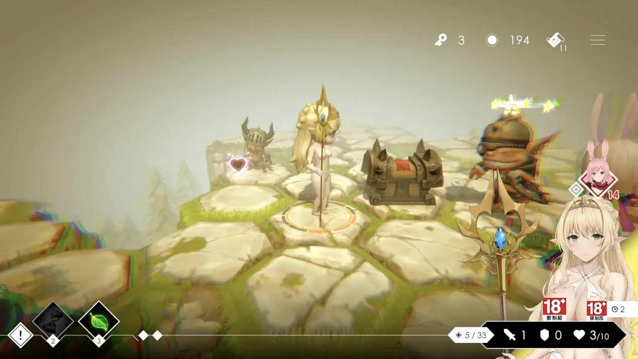 《地牢脱出3 轮迴女王》击杀敌人、开启宝箱都有机会获得恢复道具