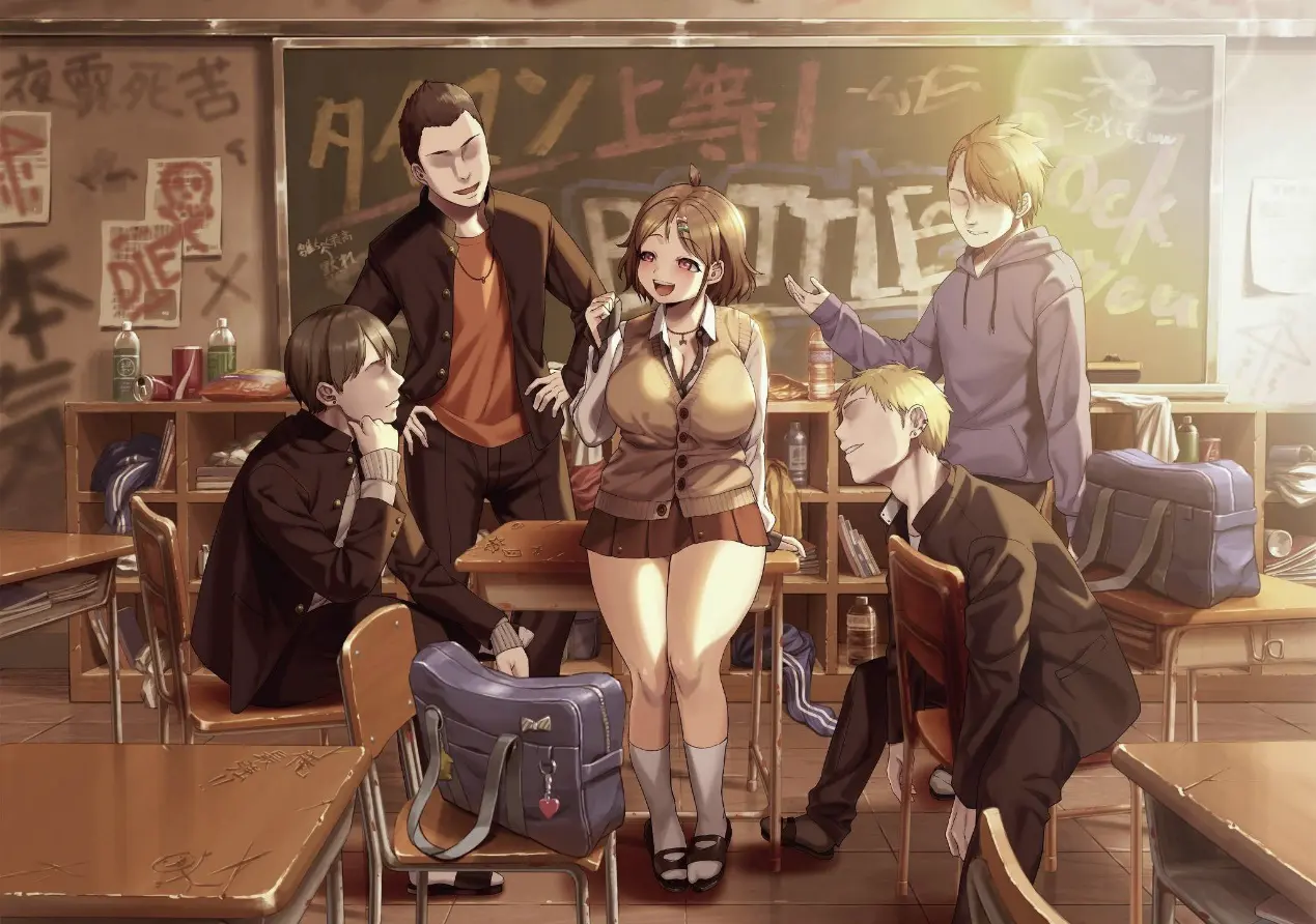 《Liminal Border Part 1》不得不说首部曲这女主角跟金毛的配图，怎幺看主角都是会惨遭NTR