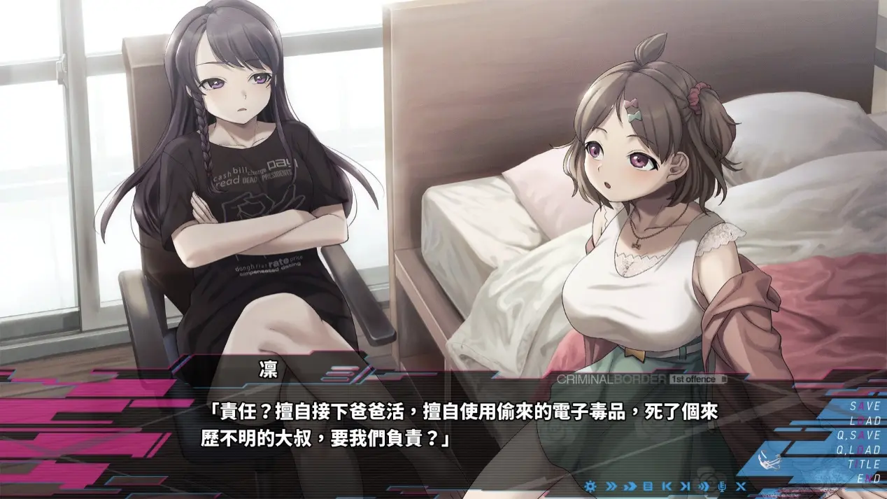 《Liminal Border Part 1》剧情也不是只有谈谈恋爱，地下社会的利用、暴力也不会少