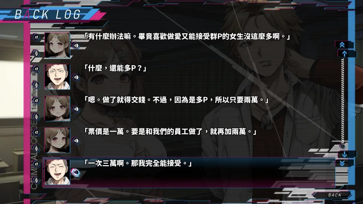 《Liminal Border Part 1》如果细看剧情对谈，很多时候众人的谈话一点都不纯爱～