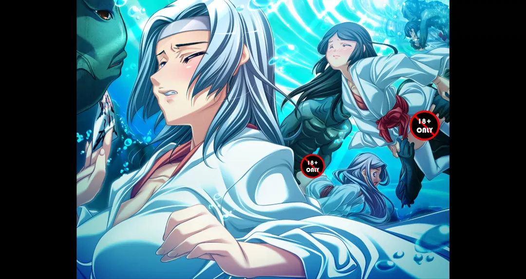 黑兽改鱼人跟东方女巫的水底混战